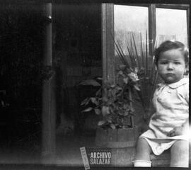 Retrato de Lola Salazar en casa de Chiriyacu.