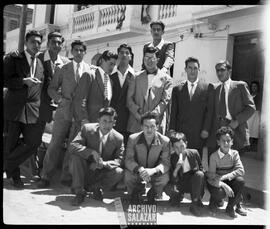 Remigio Guerra, Marcelo Guerra, Gustavo Guerra, Paco Salazar, Rodrigo Guerra, Milton Guerra, Fabián Flores, Sr. Muñoz, Roberto Salazar y Hugo Guerra.
