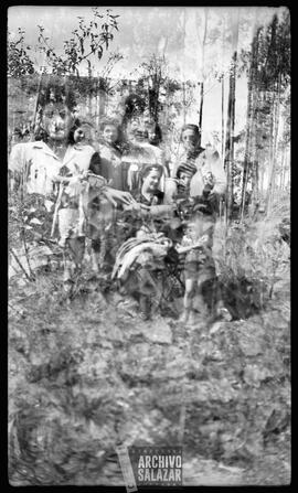 Lola Romero, Pepa Romero, Quintillano Granja e Isabel Barrera.