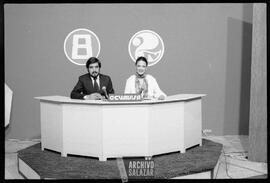 Benjamín Ortíz y Margarita Dávalos en vivo en Canal 8 TV.