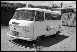 Medio de transporte para trabajadores de Canal 6 TV.