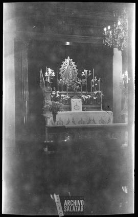 Altar de iglesia de Guayaquil.