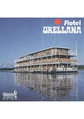 Folleto promocional de Flotel Francisco de Orellana.