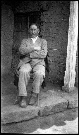 Retrato de Amador Cortez en Píllaro.