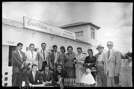 Familia Guerra -Salazar, Guerra- Barahona, Guerra- Paredes en la despedida de Marcelo Guerra.