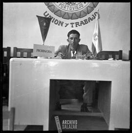 Víctor Calvache del Sindicato de Choferes de Pichincha