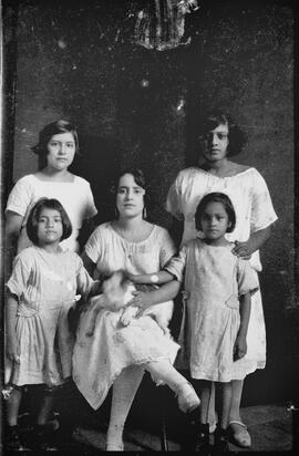 Retrato de la Familia Romero en Guayaquil.